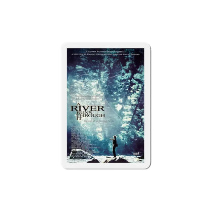 A River Runs Through It 1992 Movie Poster Refrigerator Magnet 6 Inch - The Sticker Space