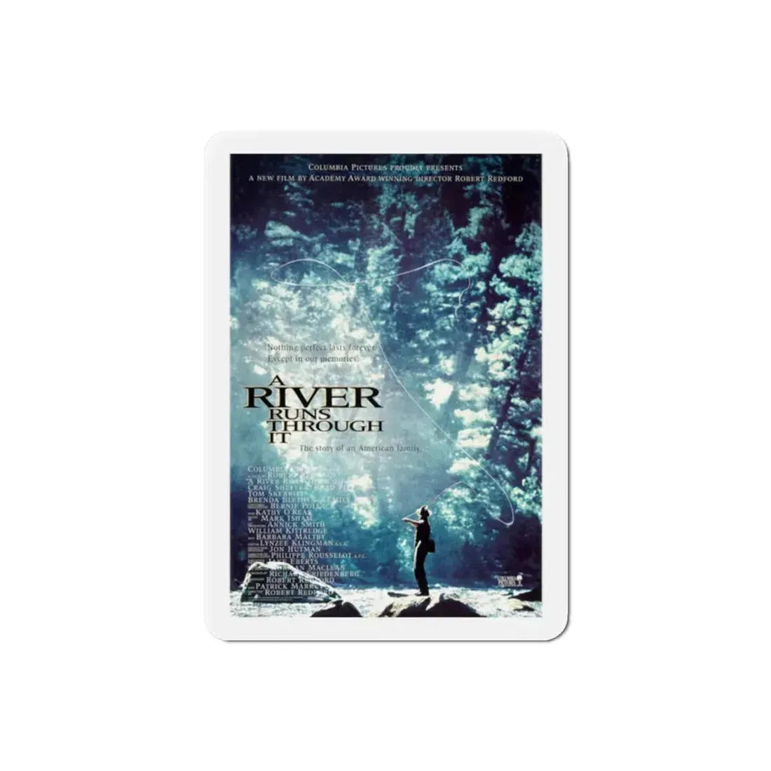 A River Runs Through It 1992 Movie Poster Refrigerator Magnet - The Sticker Space