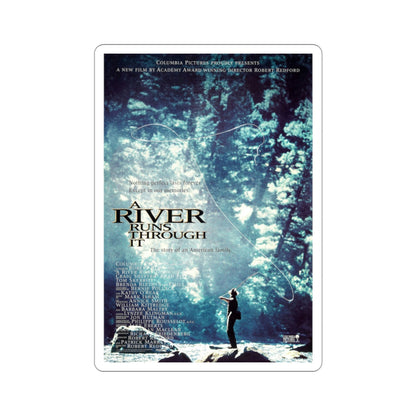 A River Runs Through It 1992 Movie Poster STICKER Vinyl Die-Cut Decal-3 Inch-The Sticker Space