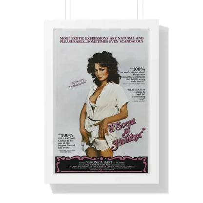 A SCENT OF HEATHER 1980 - Framed Movie Poster 16″ x 24″ White - The Sticker Space