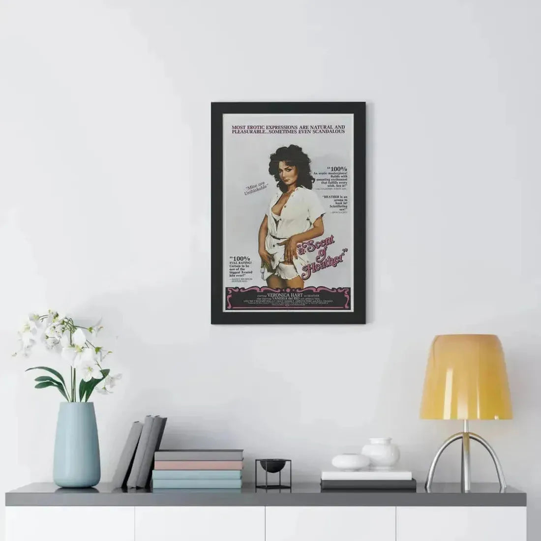 A SCENT OF HEATHER 1980 - Framed Movie Poster - The Sticker Space