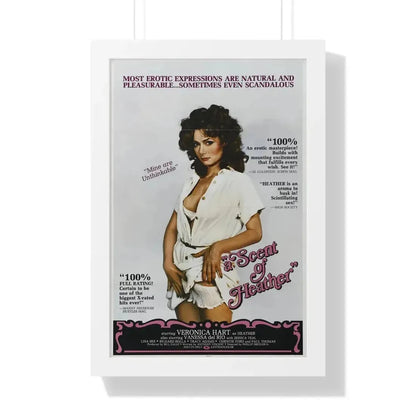 A SCENT OF HEATHER 1980 - Framed Movie Poster - The Sticker Space