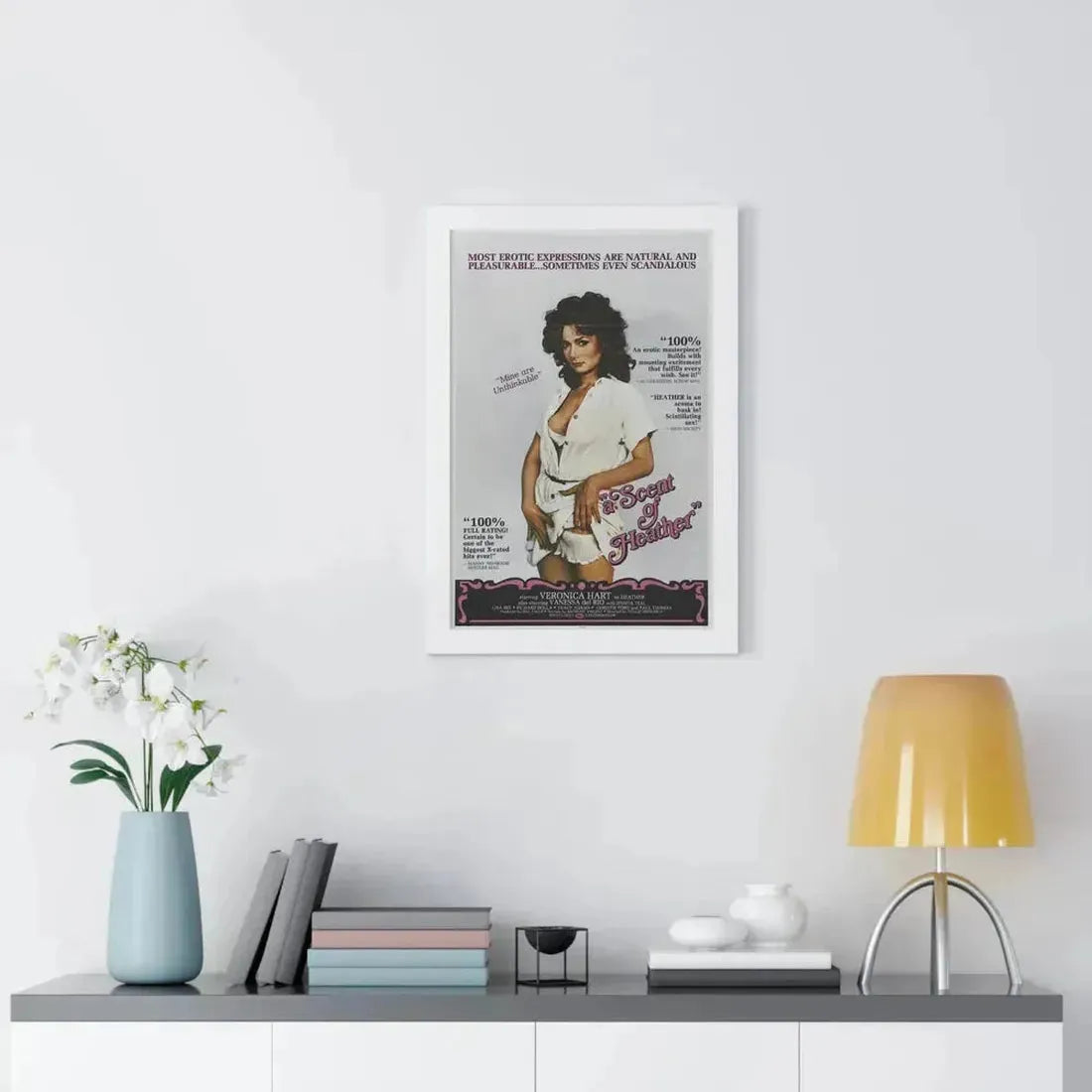 A SCENT OF HEATHER 1980 - Framed Movie Poster - The Sticker Space