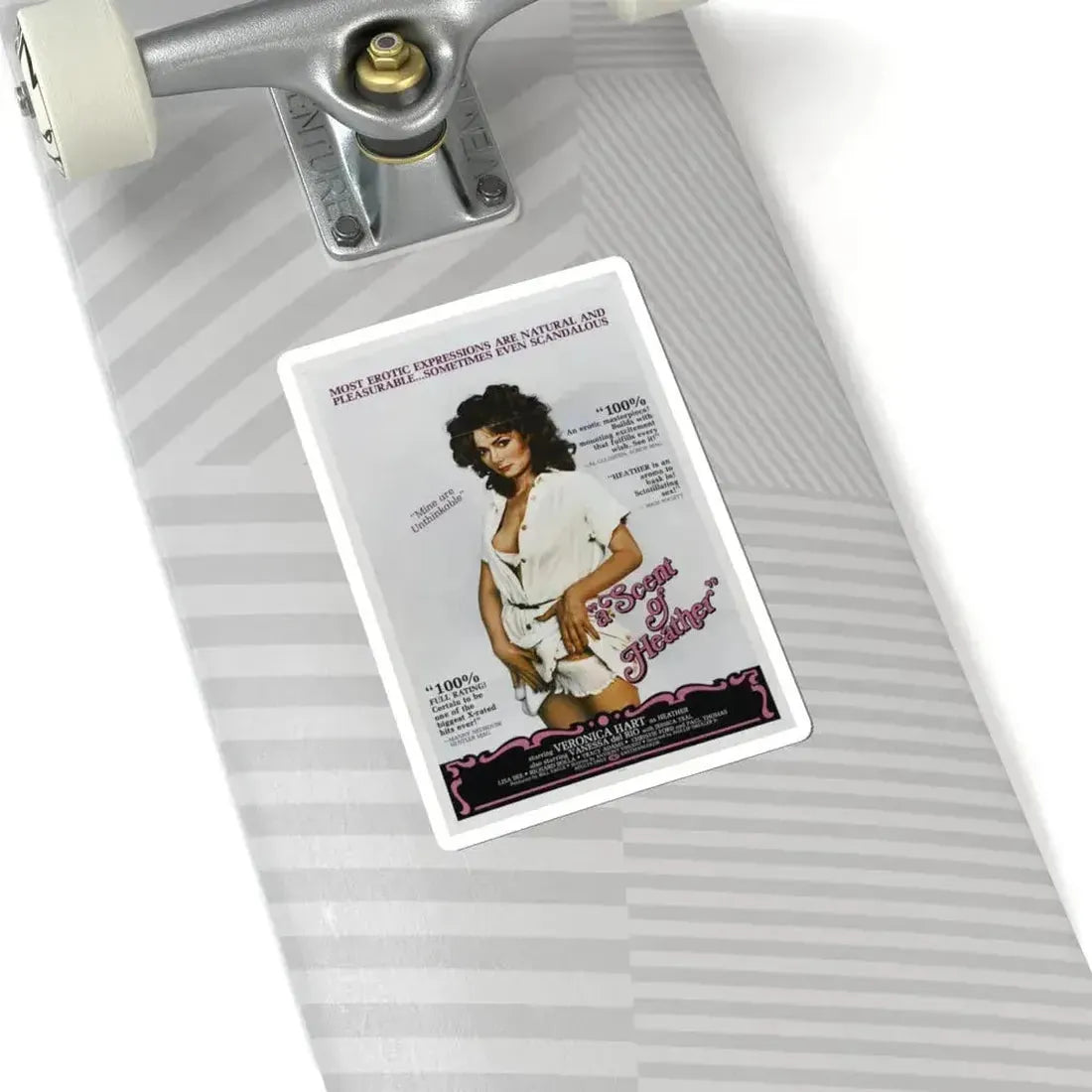 A SCENT OF HEATHER 1980 Movie Poster - STICKER Vinyl Kiss-Cut Decal - The Sticker Space