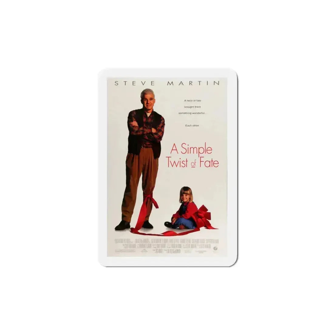 A Simple Twist Of Fate 1994 Movie Poster Refrigerator Magnet 5 Inch - The Sticker Space