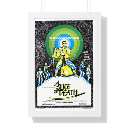 A SLICE OF DEATH 1979 - Framed Movie Poster-16″ x 24″-The Sticker Space