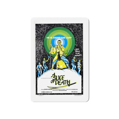 A SLICE OF DEATH 1979 Movie Poster - Refrigerator Magnet - The Sticker Space