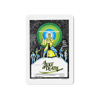 A SLICE OF DEATH 1979 Movie Poster - Refrigerator Magnet - The Sticker Space