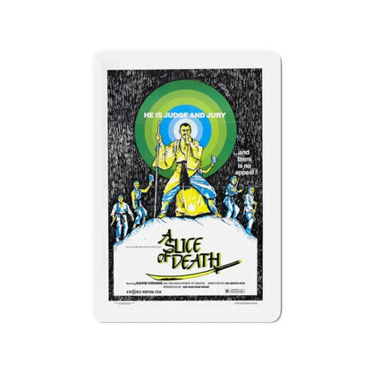 A SLICE OF DEATH 1979 Movie Poster - Refrigerator Magnet - The Sticker Space