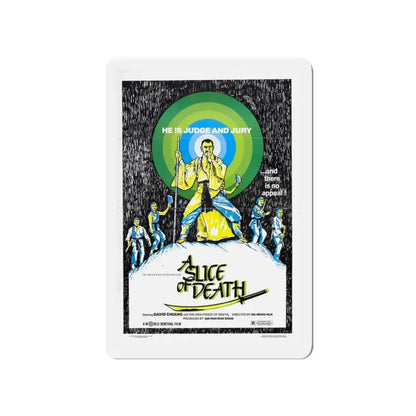 A SLICE OF DEATH 1979 Movie Poster - Refrigerator Magnet - The Sticker Space