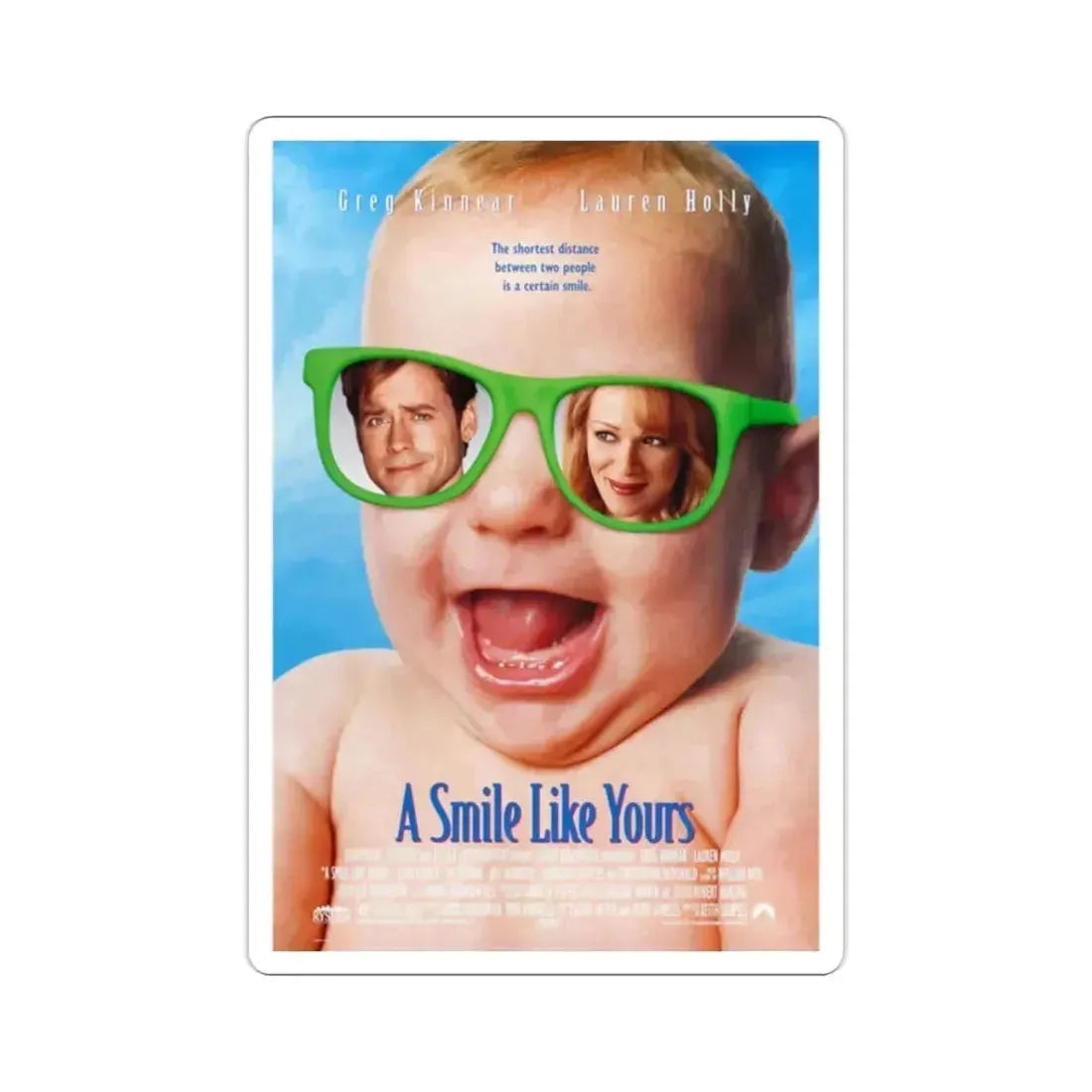 A Smile Like Yours 1997 Movie Poster STICKER Vinyl Die-Cut Decal 2 Inch - The Sticker Space