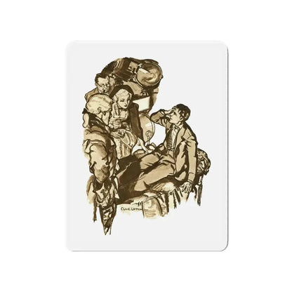 A Star Found Love by Eric Wood, Film Pictorial magazine, 1934 (Magazine Illustration) Refrigerator Magnet - The Sticker Space