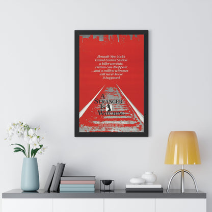 A STRANGER IS WATCHING 1982 - Framed Movie Poster-The Sticker Space