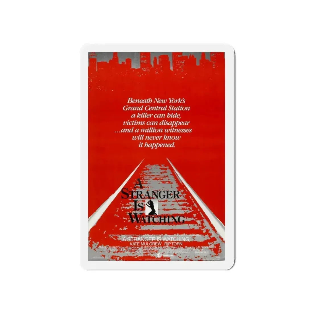 A STRANGER IS WATCHING 1982 Movie Poster - Refrigerator Magnet - The Sticker Space