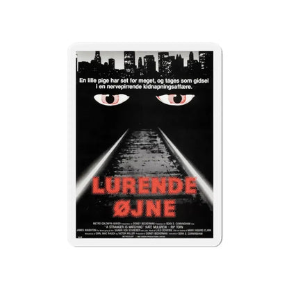A STRANGER IS WATCHING (DANISH) 1982 Movie Poster - Refrigerator Magnet - The Sticker Space