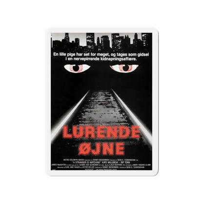 A STRANGER IS WATCHING (DANISH) 1982 Movie Poster - Refrigerator Magnet - The Sticker Space
