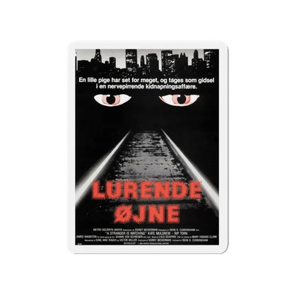 A STRANGER IS WATCHING (DANISH) 1982 Movie Poster - Refrigerator Magnet - The Sticker Space