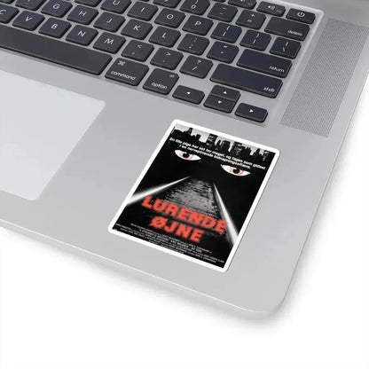 A STRANGER IS WATCHING (DANISH) 1982 Movie Poster - STICKER Vinyl Kiss-Cut Decal - The Sticker Space