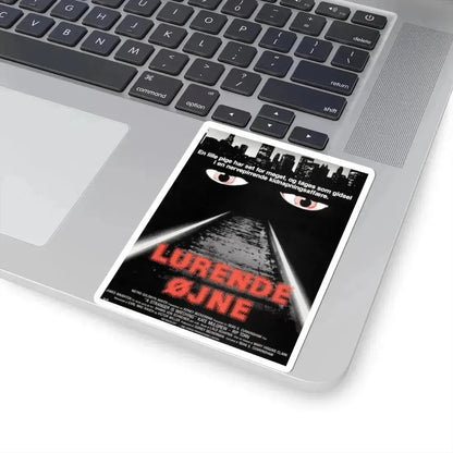 A STRANGER IS WATCHING (DANISH) 1982 Movie Poster - STICKER Vinyl Kiss-Cut Decal - The Sticker Space