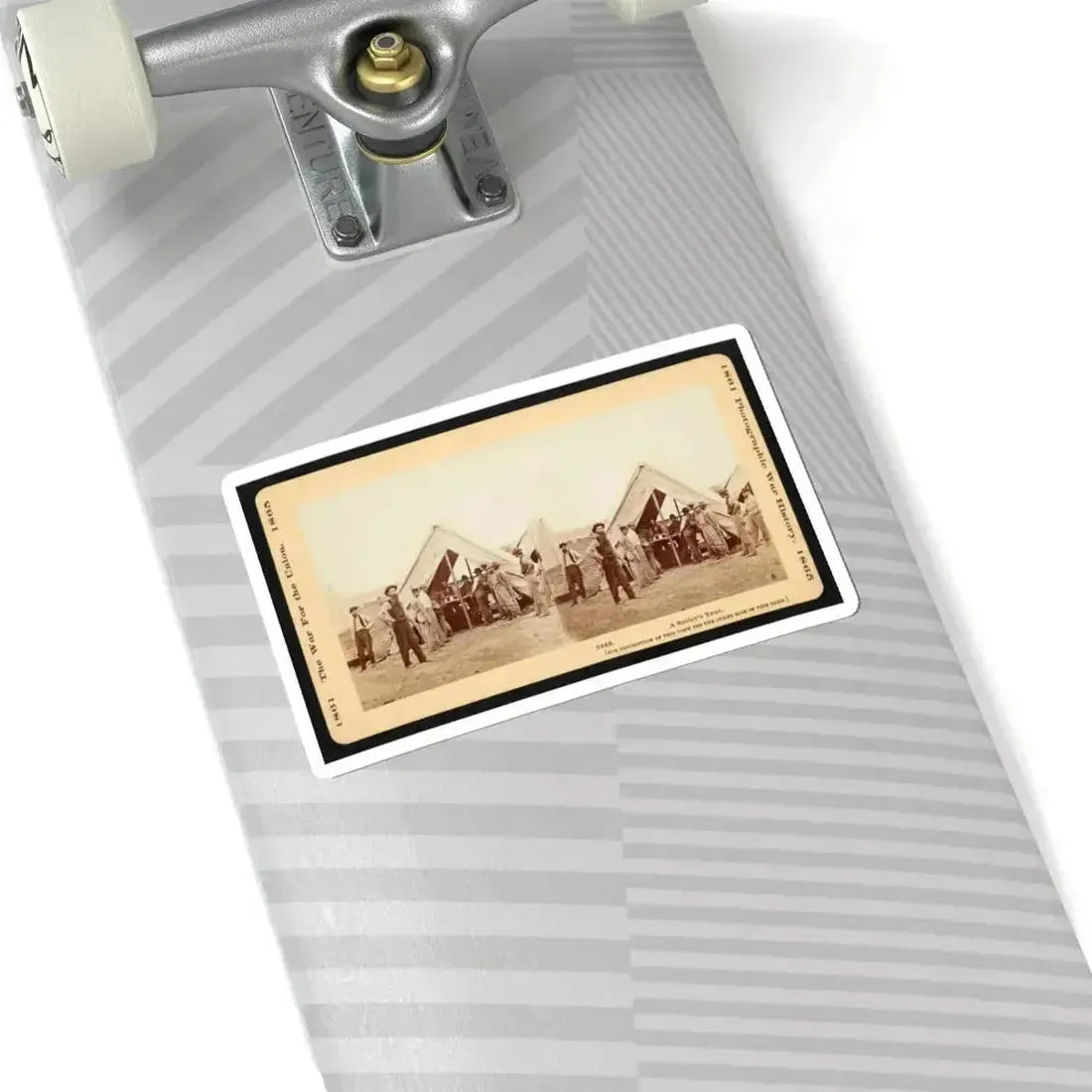 A Sutler's Tent (U.S. Civil War) STICKER Vinyl Kiss-Cut Decal - The Sticker Space