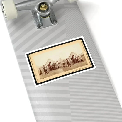 A Sutler's Tent (U.S. Civil War) STICKER Vinyl Kiss-Cut Decal - The Sticker Space