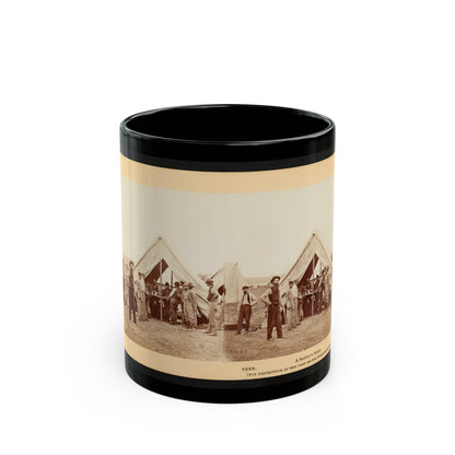 A Sutler's Tent (U.S. Civil War) Black Coffee Mug-11oz-The Sticker Space