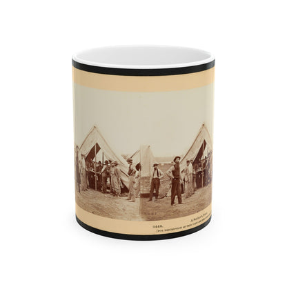 A Sutler's Tent (U.S. Civil War) White Coffee Mug-11oz-The Sticker Space