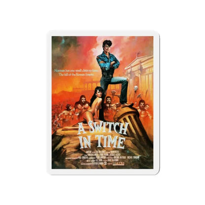 A SWITCH IN TIME (NORMAN'S AWESOME EXPERIENCE) 1988 Movie Poster - Refrigerator Magnet - The Sticker Space