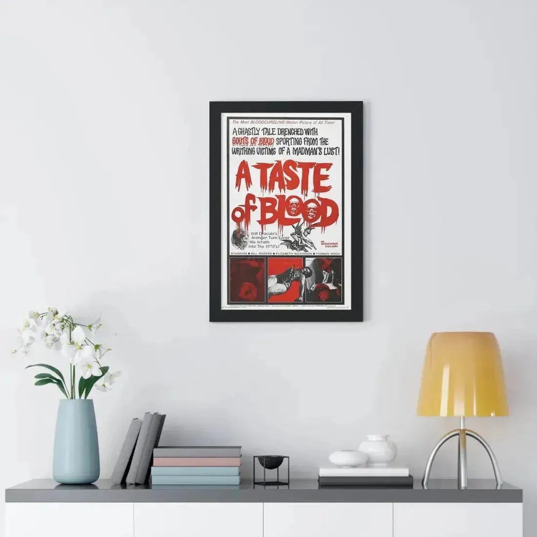 A TASTE OF BLOOD 1967 - Framed Movie Poster - The Sticker Space