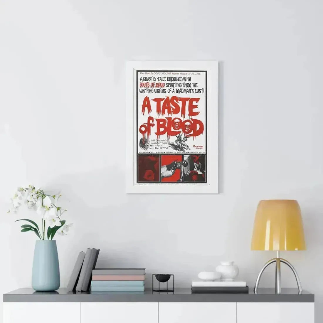 A TASTE OF BLOOD 1967 - Framed Movie Poster - The Sticker Space