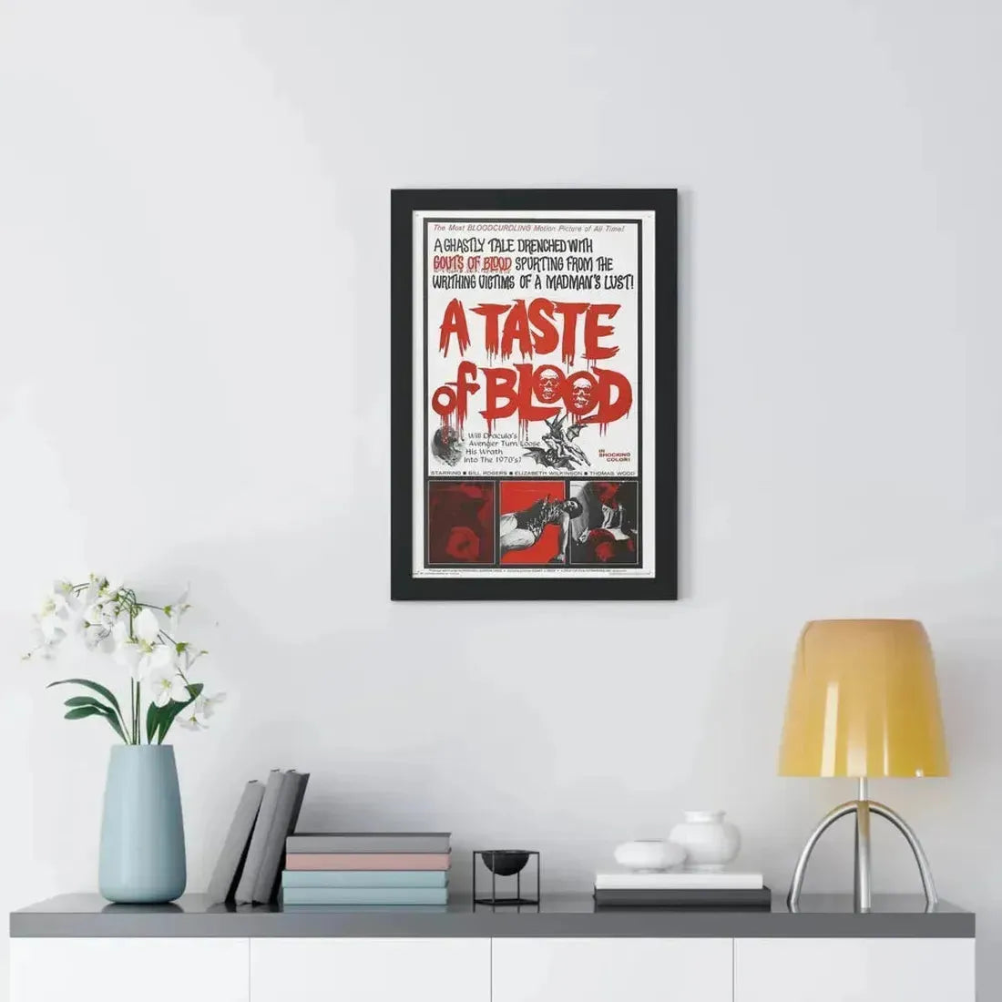 A TASTE OF BLOOD 1967 - Framed Movie Poster - The Sticker Space