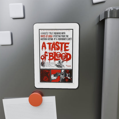 A TASTE OF BLOOD 1967 Movie Poster - Die-Cut Magnet-The Sticker Space