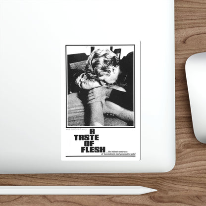 A TASTE OF FLESH 1967 Movie Poster STICKER Vinyl Die-Cut Decal-The Sticker Space