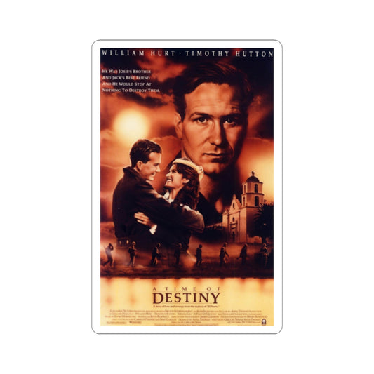 A Time of Destiny 1988 Movie Poster STICKER Vinyl Die-Cut Decal-2 Inch-The Sticker Space