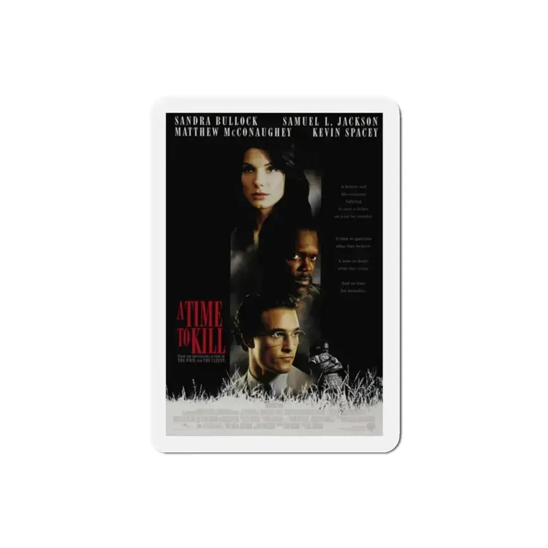 A Time To Kill 1996 Movie Poster Refrigerator Magnet 2 Inch - The Sticker Space