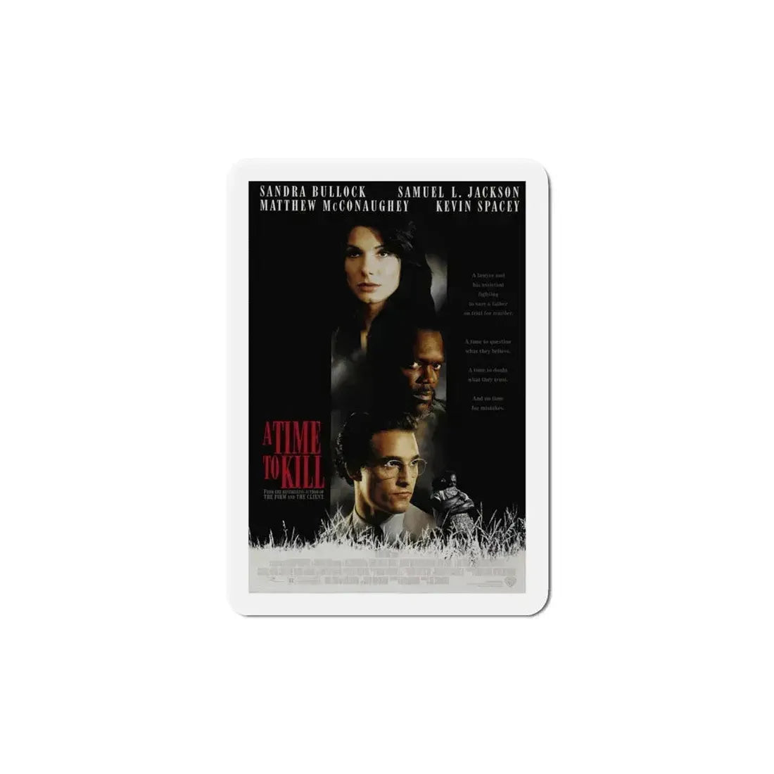 A Time To Kill 1996 Movie Poster Refrigerator Magnet 6 Inch - The Sticker Space