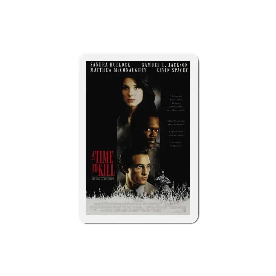 A Time To Kill 1996 Movie Poster Refrigerator Magnet - The Sticker Space