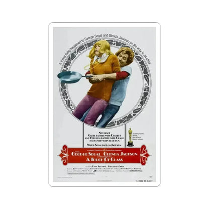 A Touch of Class 1973 Movie Poster - STICKER Vinyl Kiss-Cut Decal 2 Inch White - The Sticker Space