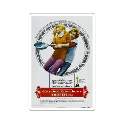 A Touch of Class 1973 Movie Poster - STICKER Vinyl Kiss-Cut Decal 3 Inch White - The Sticker Space