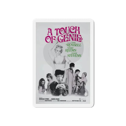 A TOUCH OF GENIE 1974 Movie Poster - Refrigerator Magnet 6 Inch - The Sticker Space
