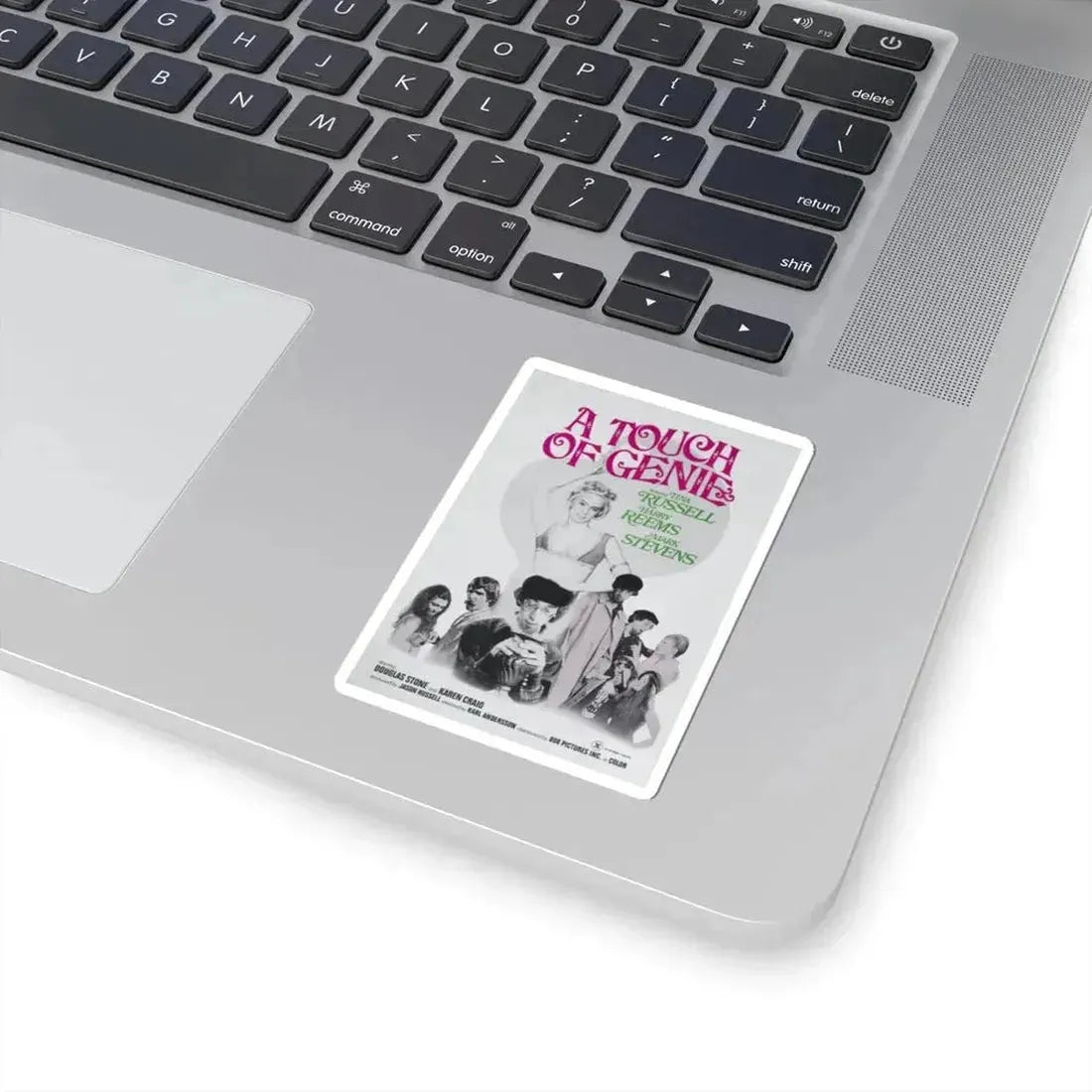 A TOUCH OF GENIE 1974 Movie Poster - STICKER Vinyl Kiss-Cut Decal - The Sticker Space