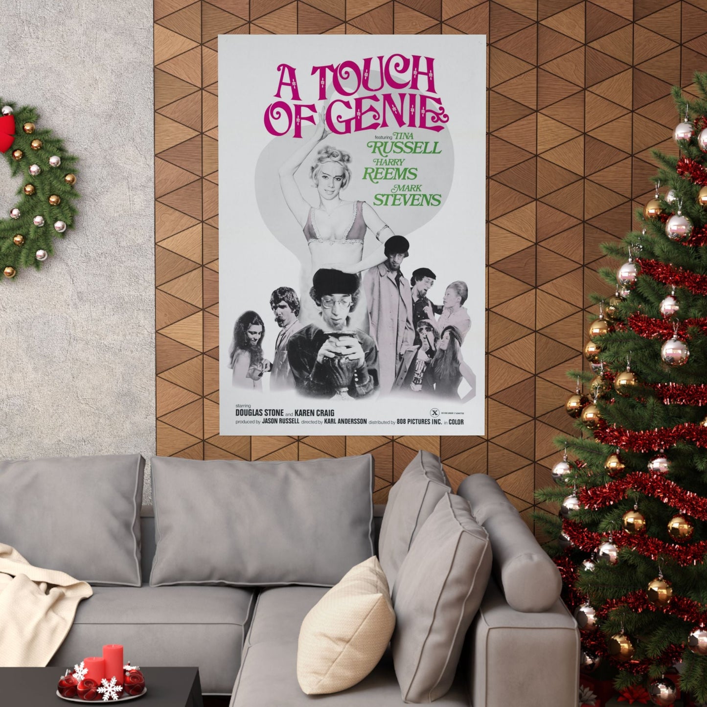 A TOUCH OF GENIE 1974 - Paper Movie Poster-The Sticker Space