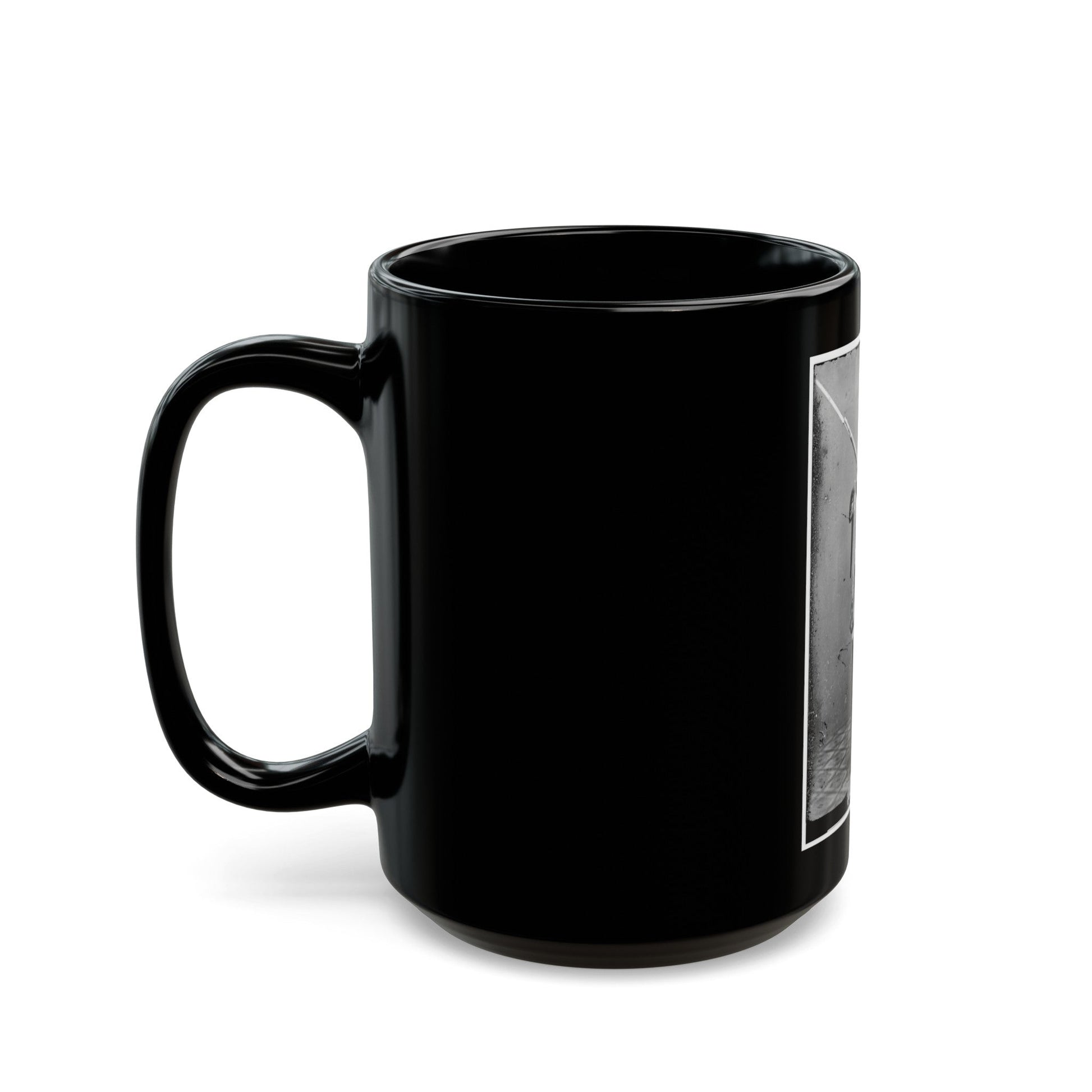 A Union Volunteer (U.S. Civil War) Black Coffee Mug-The Sticker Space