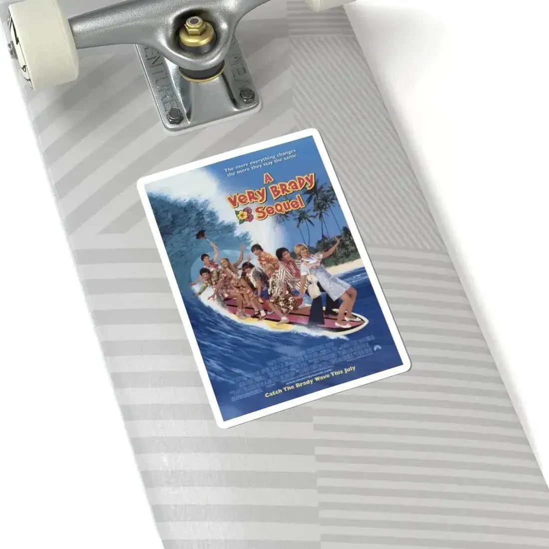 A Very Brady Sequel 1996 Movie Poster - STICKER Vinyl Kiss-Cut Decal - The Sticker Space