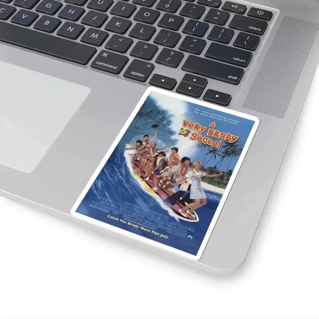 A Very Brady Sequel 1996 Movie Poster - STICKER Vinyl Kiss-Cut Decal - The Sticker Space