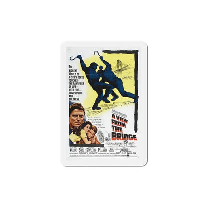 A View From the Bridge 1962 Movie Poster Refrigerator Magnet - The Sticker Space