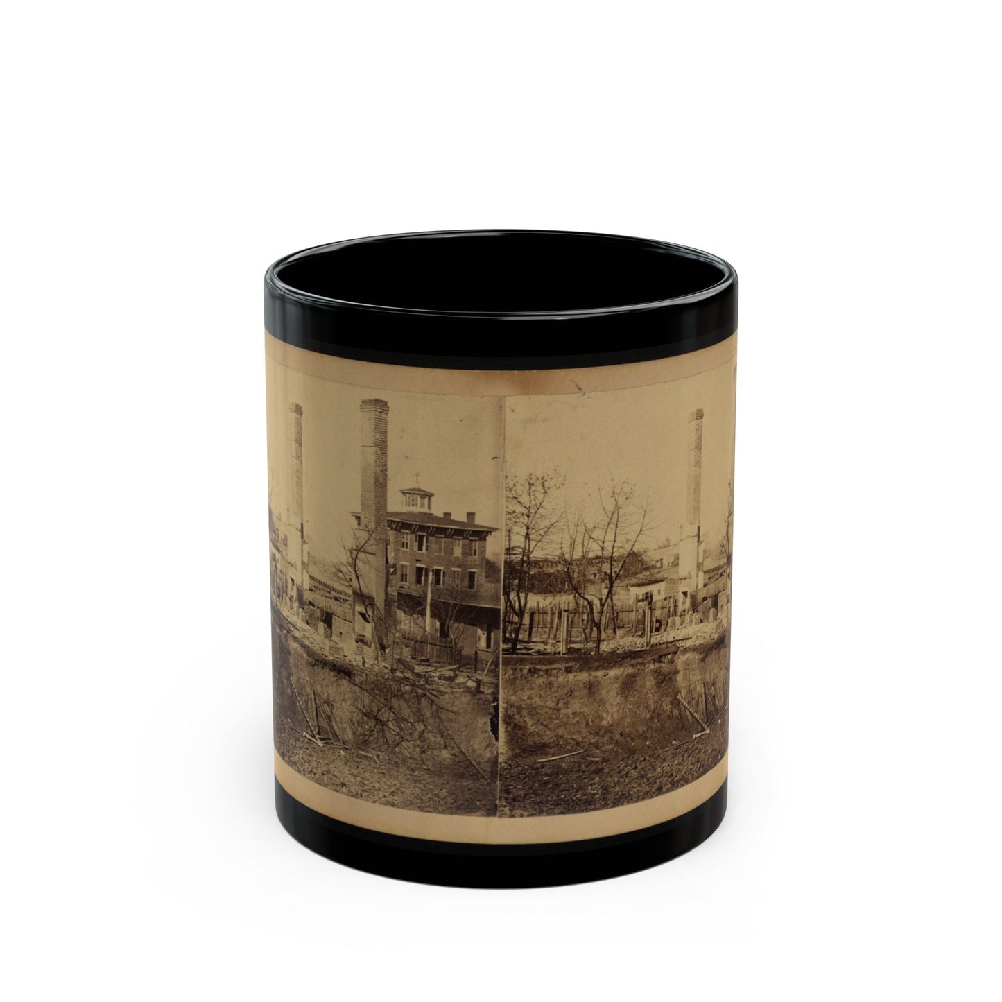 A View In Atlanta, Ga., Nov. 1864 (U.S. Civil War) Black Coffee Mug