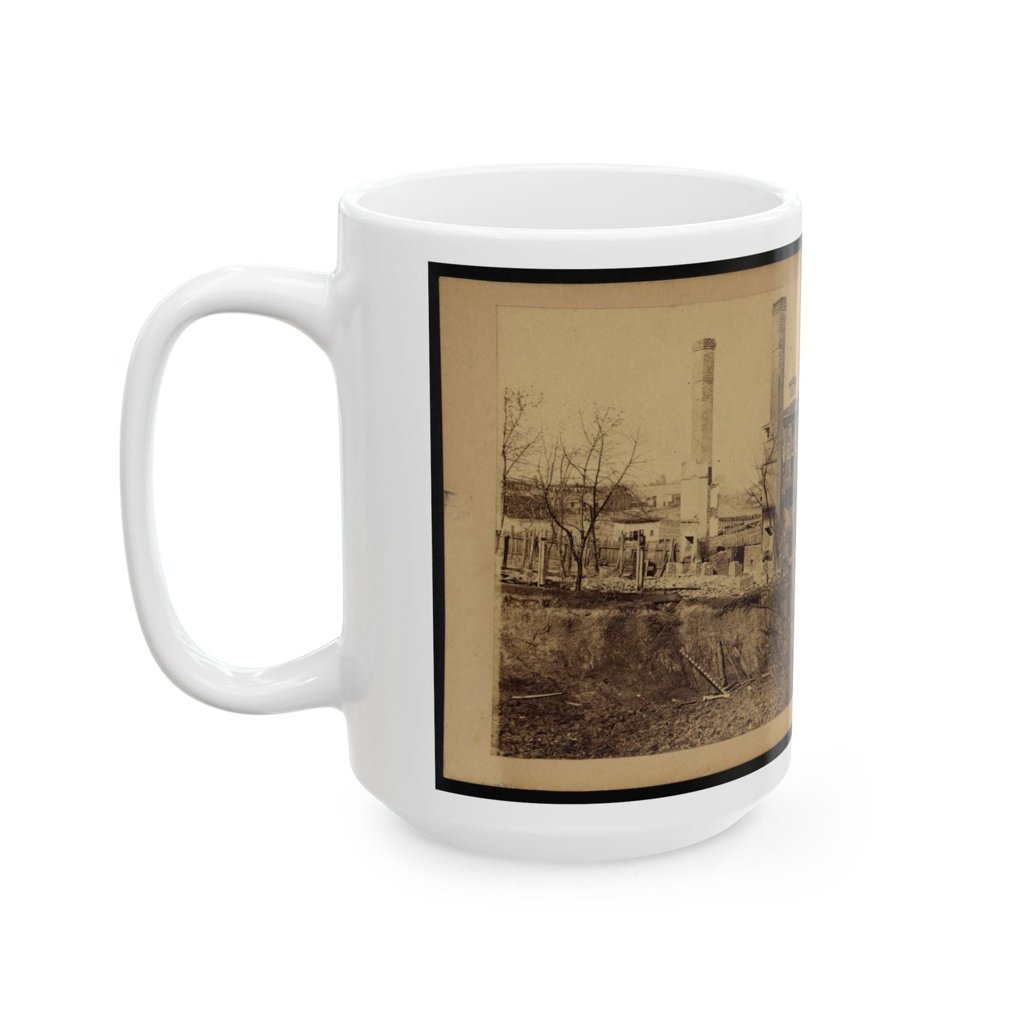 A View In Atlanta, Ga., Nov. 1864 (U.S. Civil War) White Coffee Mug