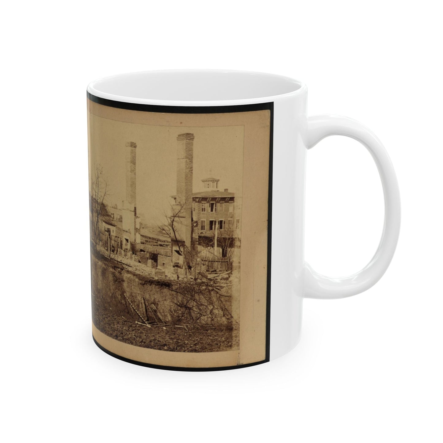 A View In Atlanta, Ga., Nov. 1864 (U.S. Civil War) White Coffee Mug