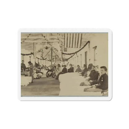 A Ward In Armory Square Hospital, Washington, D.C. (U.S. Civil War) Refrigerator Magnet - The Sticker Space